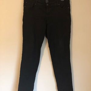 Torrid black jeggings size 18